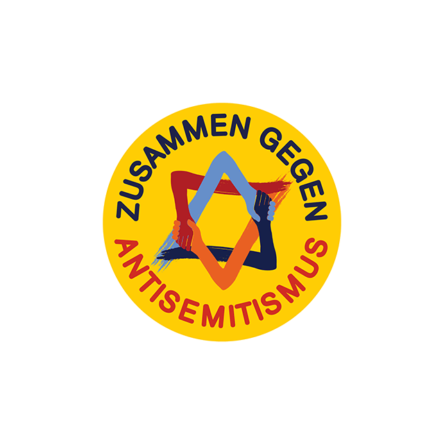 logo zusammen gegen antisemitismus